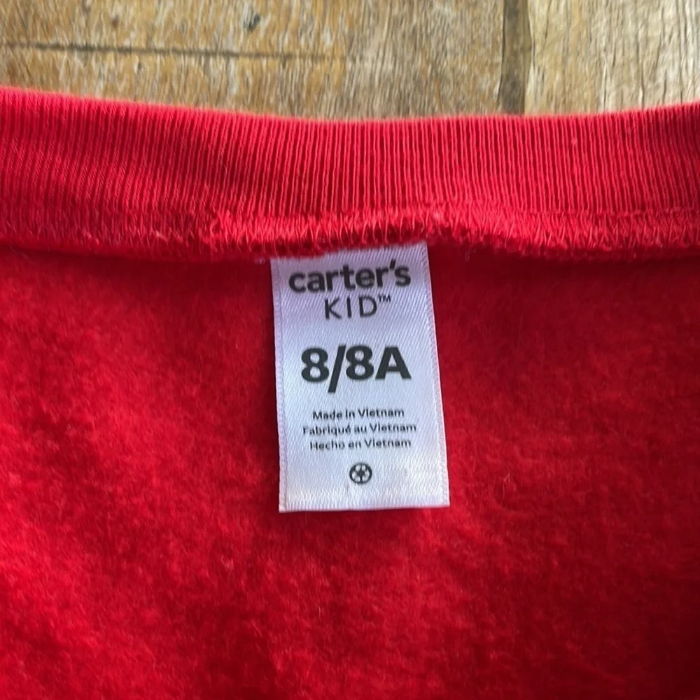 Carter’s girls sweatshirt size 8